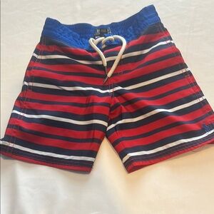 Polo by Ralph Lauren Kids Swim Shorts - Red, Blue, White